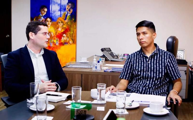 Presidente del Senado y Cainco entablan diálogo y apuntan a dinamizar emprendimientos productivos