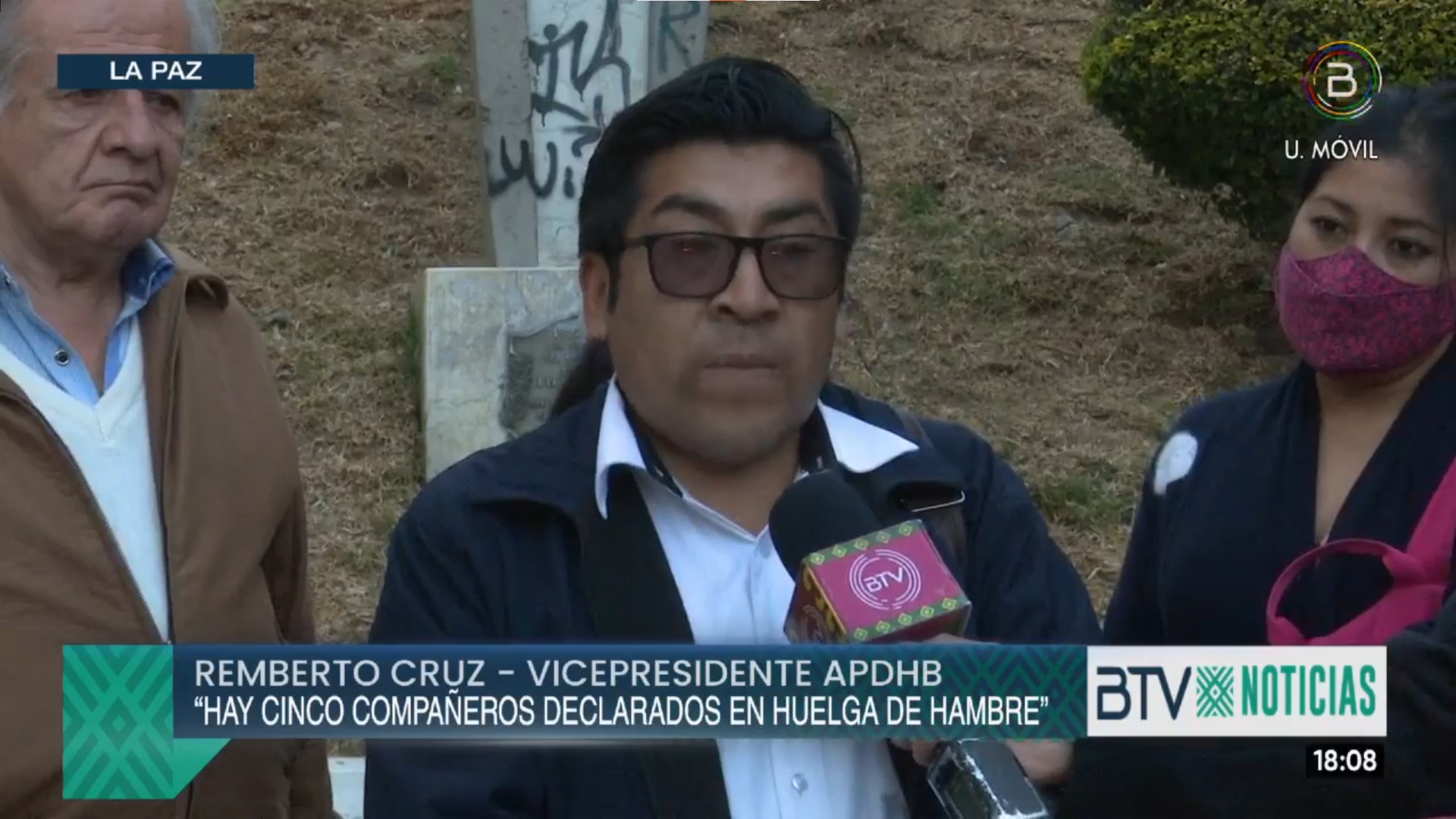 Fracasa diálogo por la APDHB, cinco activistas se declaran en huelga de hambre exigiendo solución