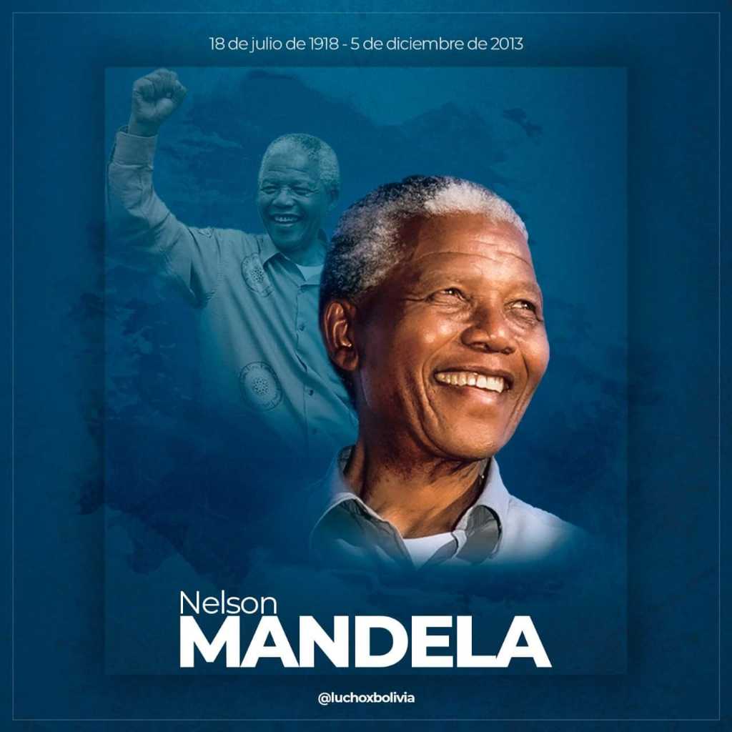 Arce recuerda legado de lucha de Nelson Mandela contra el odio, la desigualdad y la discriminación