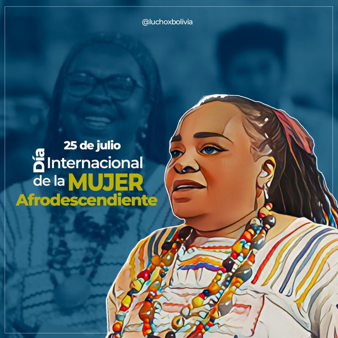 Arce reafirma compromiso de lucha contra el racismo y la discriminación en el Día de la Mujer Afrodescendiente