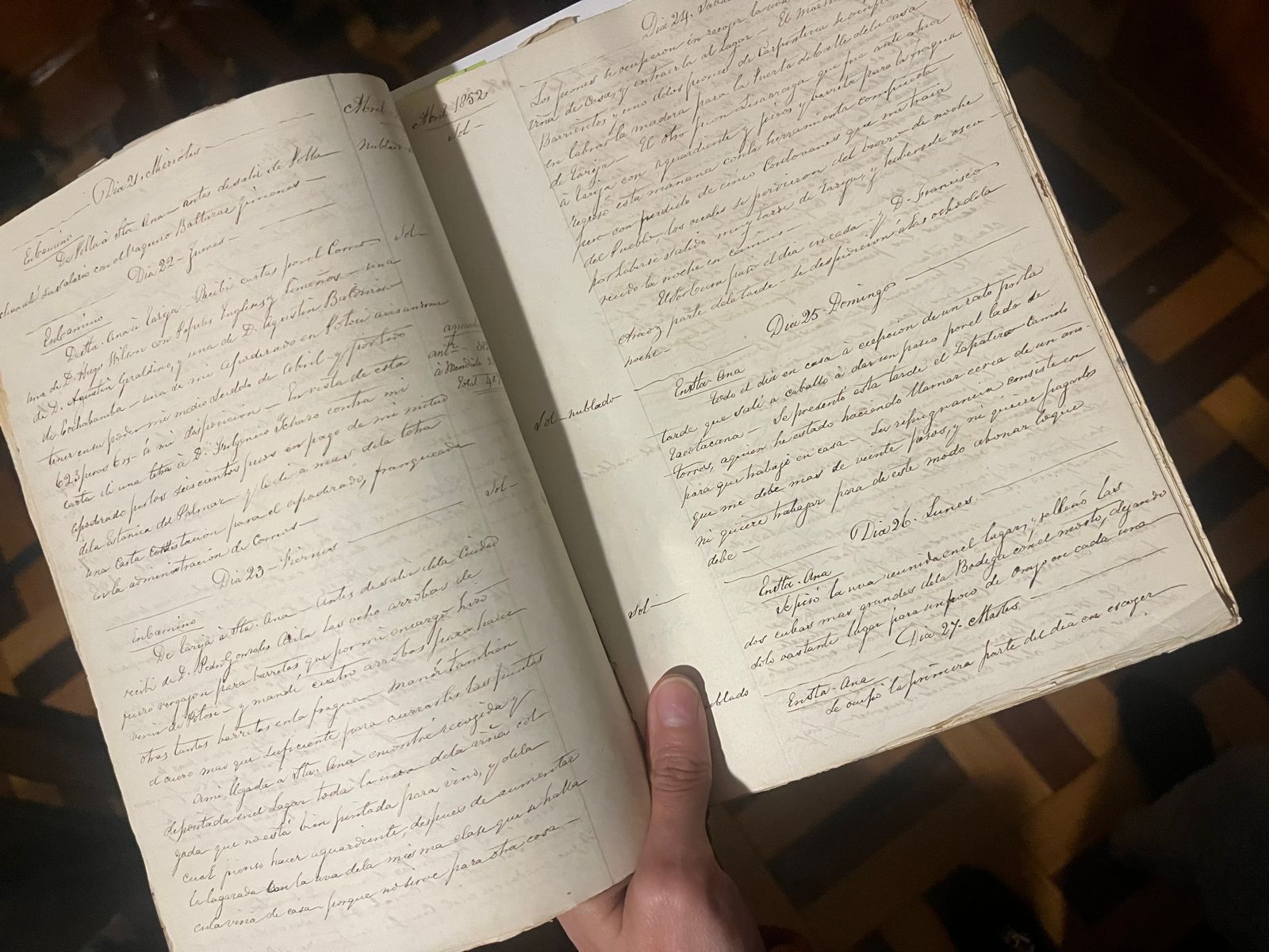 Los diarios del general independentista Francisco O’Connor serán donados al Archivo Nacional de Bolivia