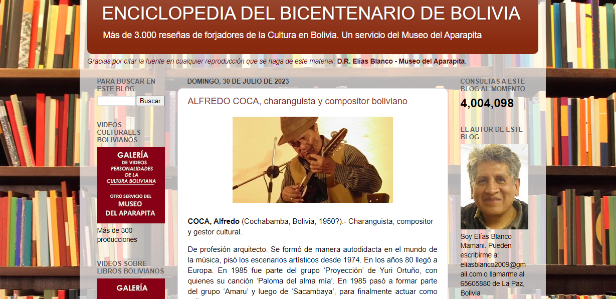 Presentan la Enciclopedia del Bicentenario de Bolivia con más de 3.000 reseñas de forjadores de la cultura