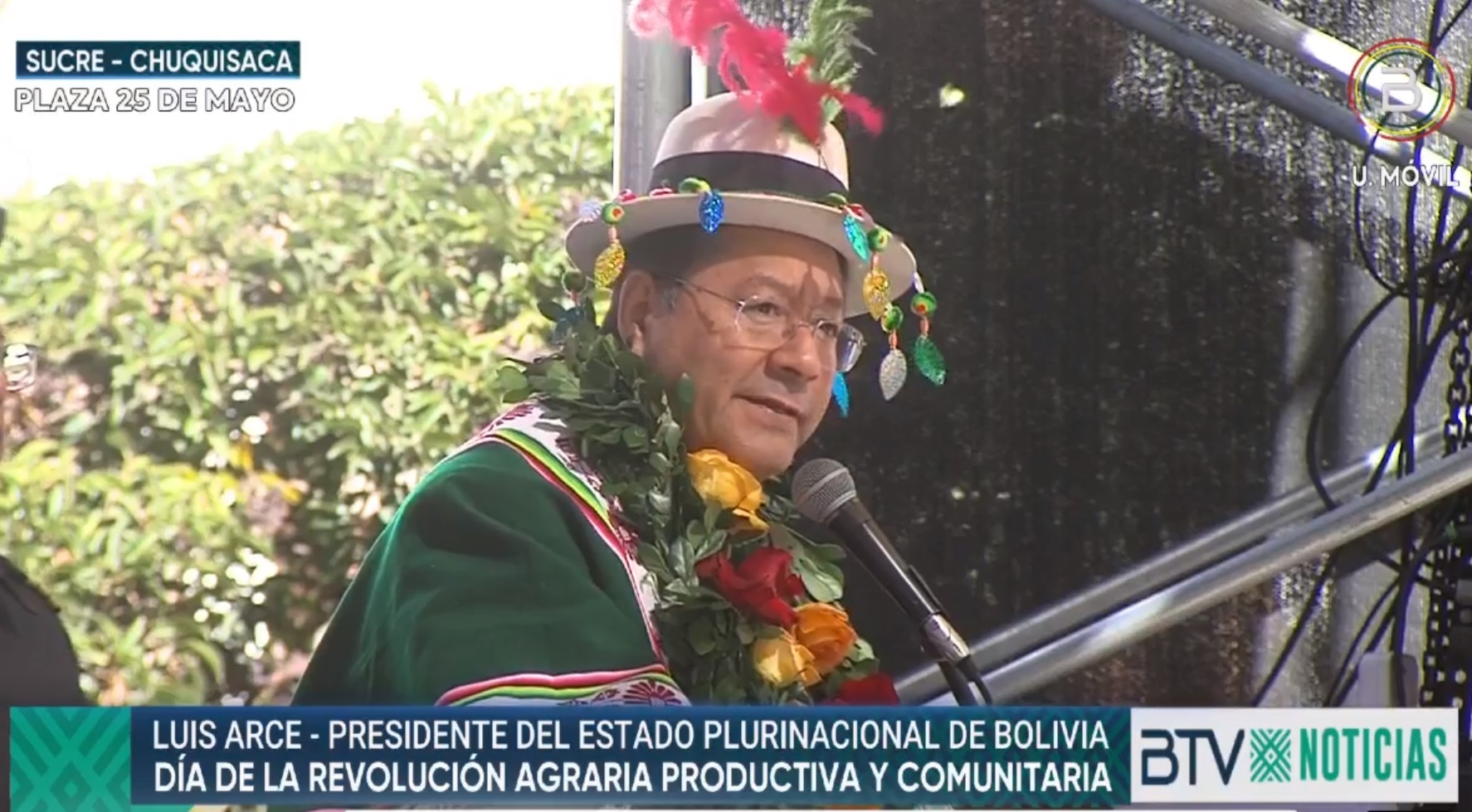 Presidente Arce celebra el Día de la Revolución Agraria con un fuerte impulso al agro e inversiones