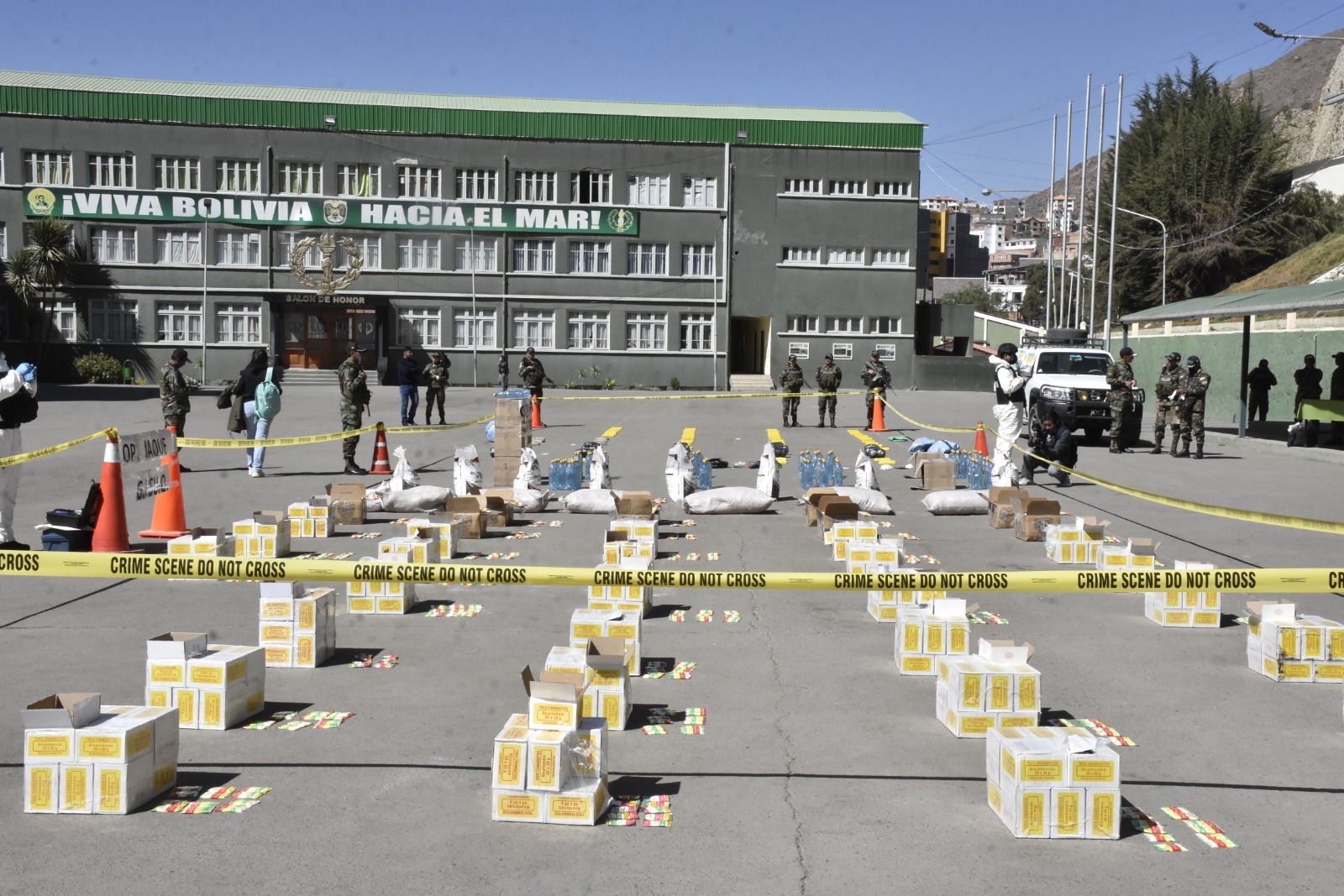 Felcn secuestra 68 kilos de droga en La Paz y afecta en $us 725.690 al patrimonio del narcotráfico