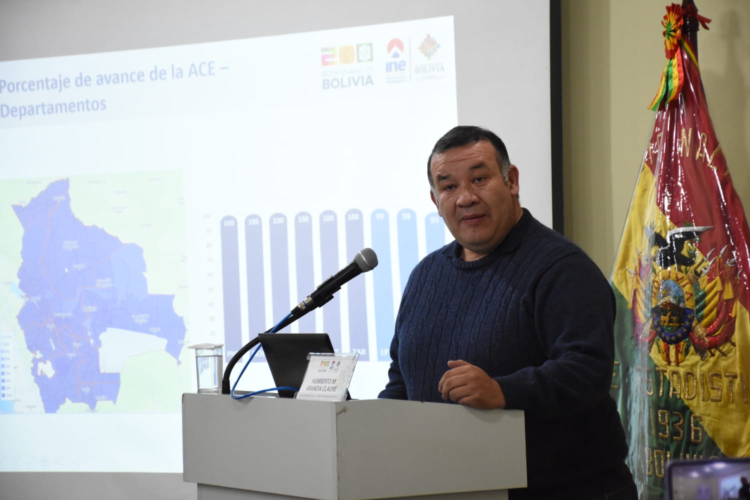 Actualización Cartográfica llega al 99,8% de avance en Bolivia, el INE pide no politizar el proceso censal