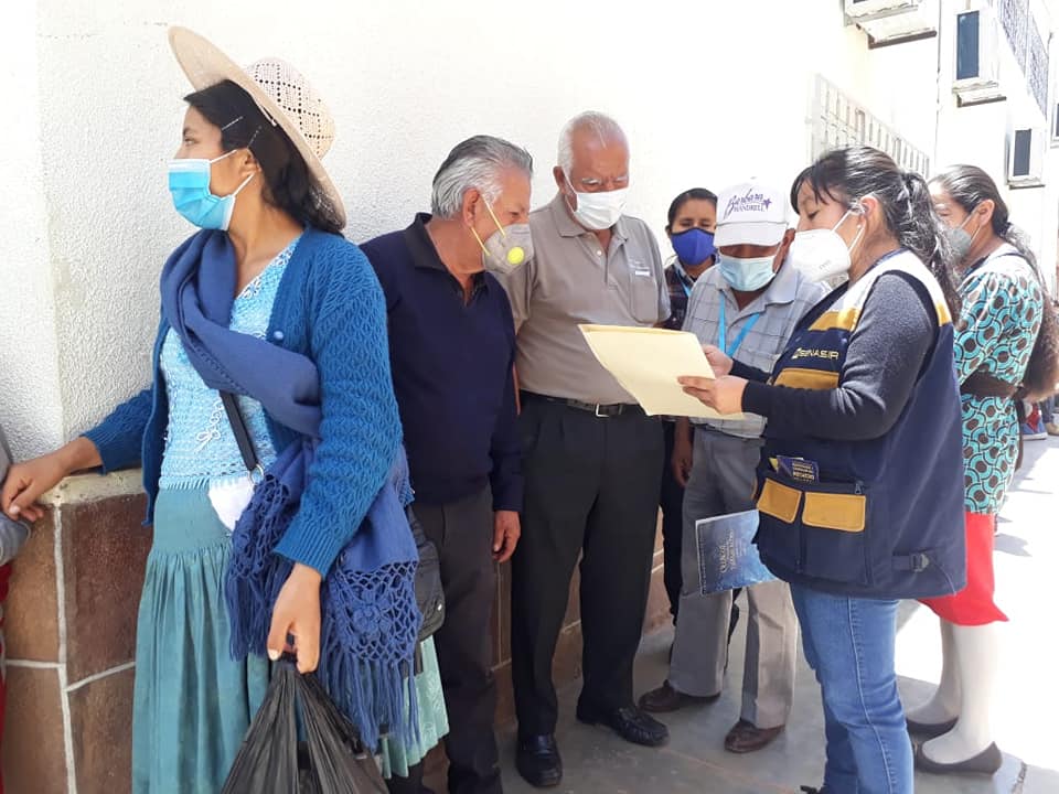 Pago de pensiones a jubilados tiene un avance del 76% y pagos en ventanilla suman más de 75.000