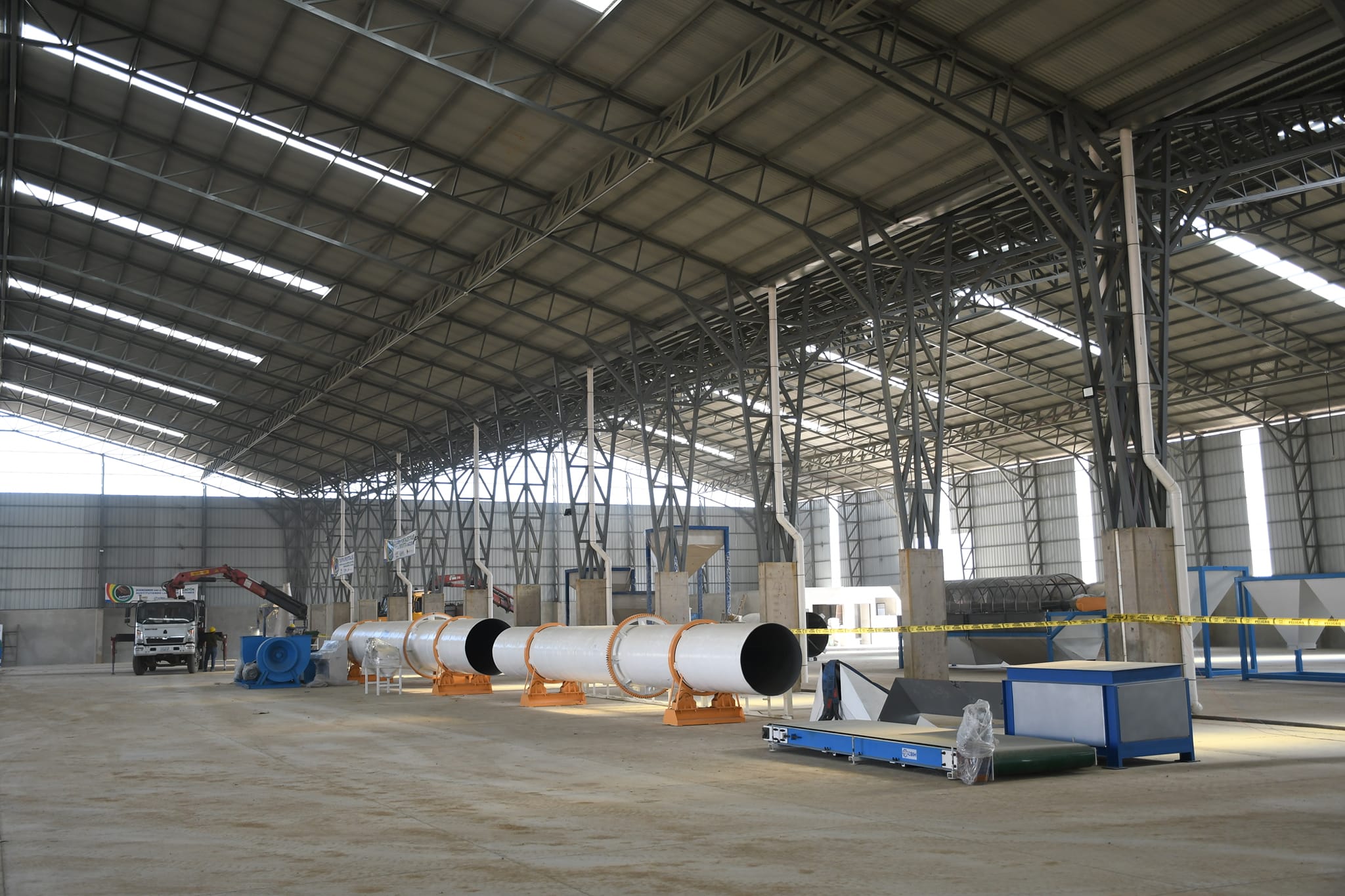 Montaje de la Planta NPK entra a la etapa final, prevén el inicio de operaciones en septiembre 