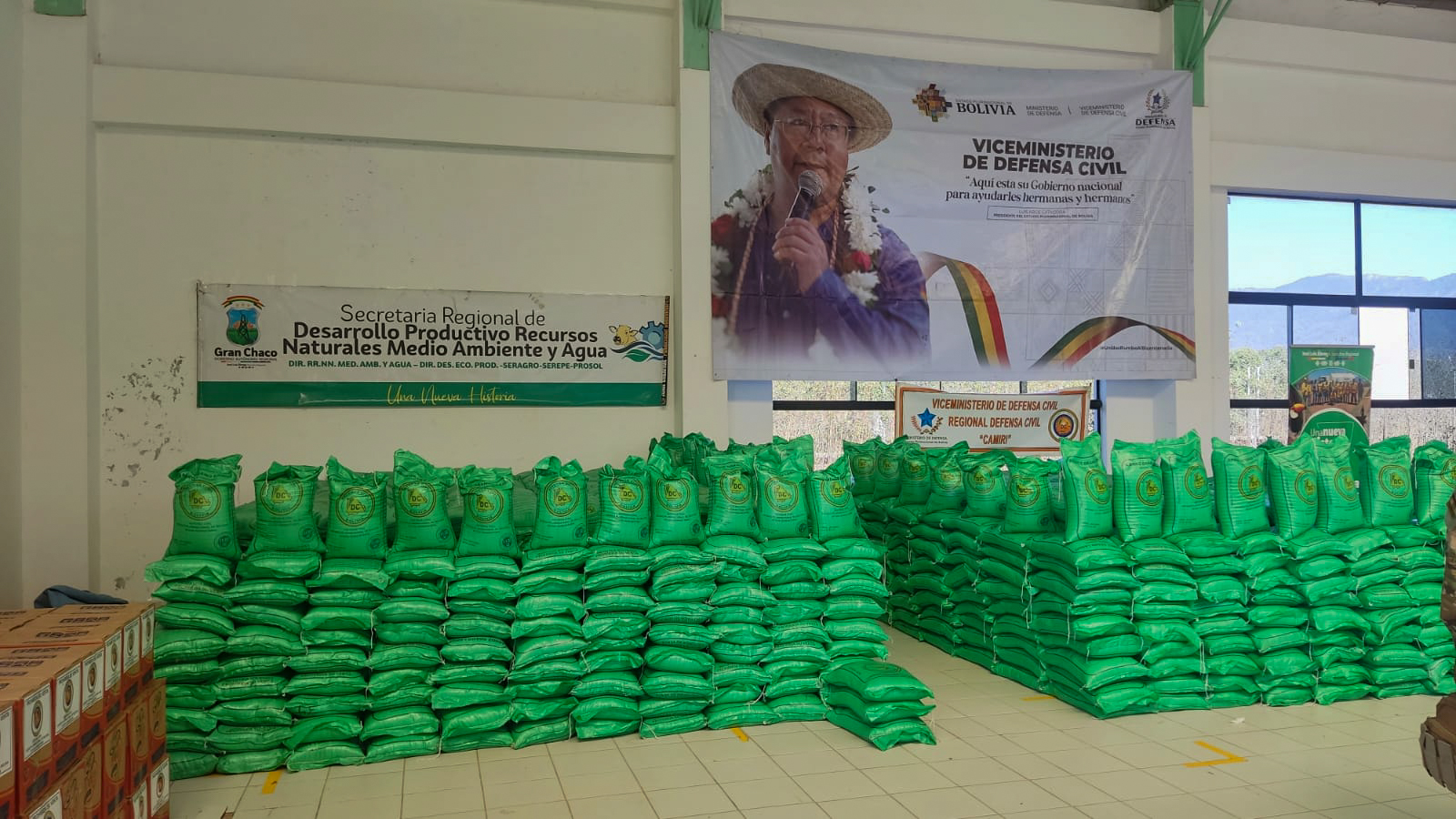 Sequía y escasez de sábalo afectan a los weenhayek, reciben 49 toneladas de ayuda humanitaria