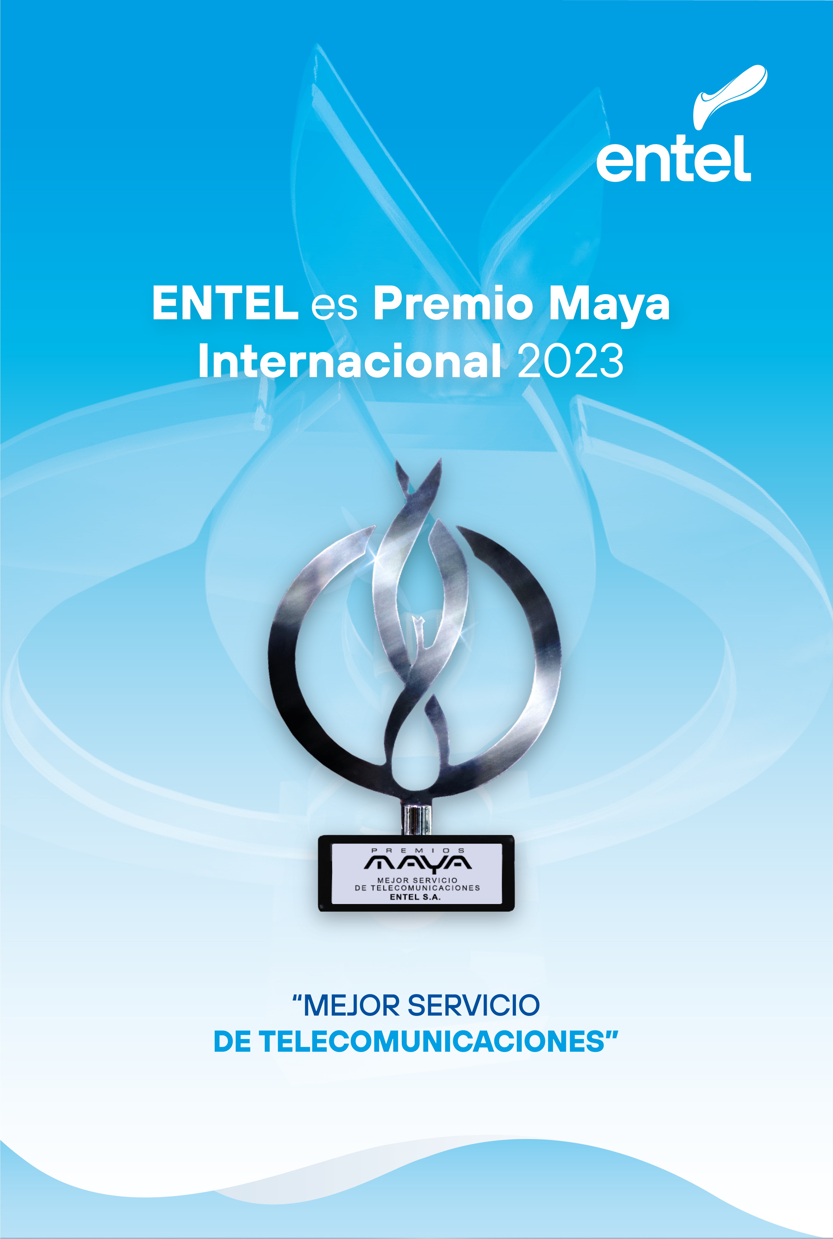 Entel recibirá el Premio Maya Internacional 2023 este mes en Argentina