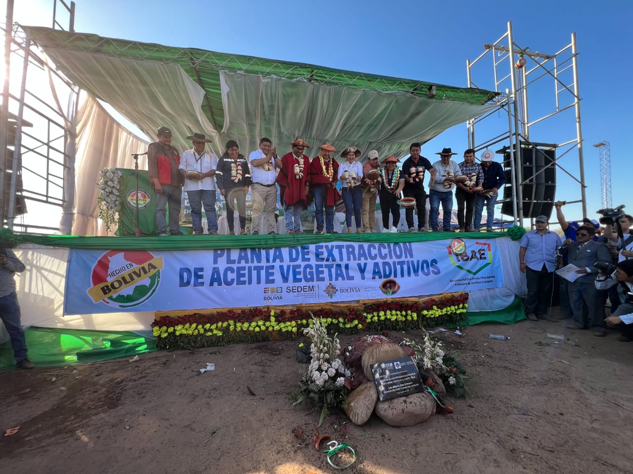 Prevén concluir en mayo de 2024 la construcción de la planta de extracción de aceite vegetal de Villa Montes