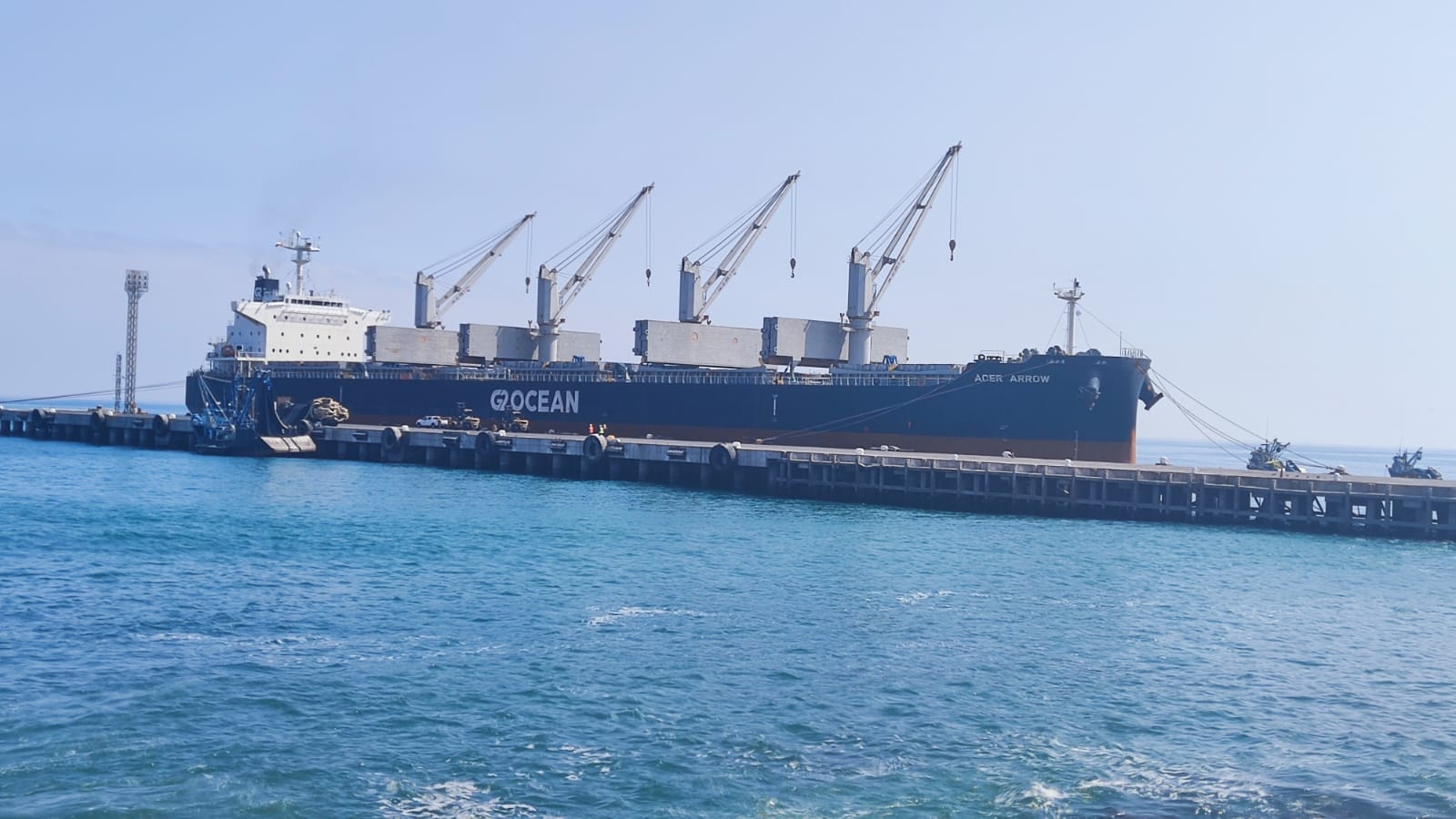 Cargamento de 10.699 toneladas llega al puerto de Ilo con destino a Bolivia