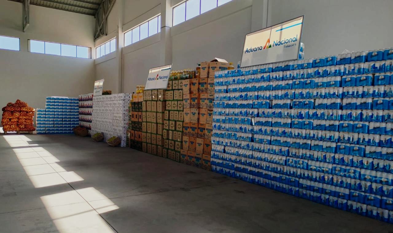 Plan del Sur incauta 21 toneladas de productos ilegales en Potosí por más de Bs 310.000.