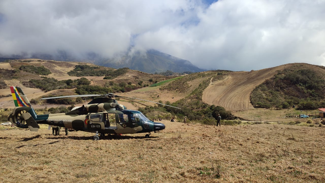 Defensa Civil afirma que incendios forestales en Colomi y Totora están controlados