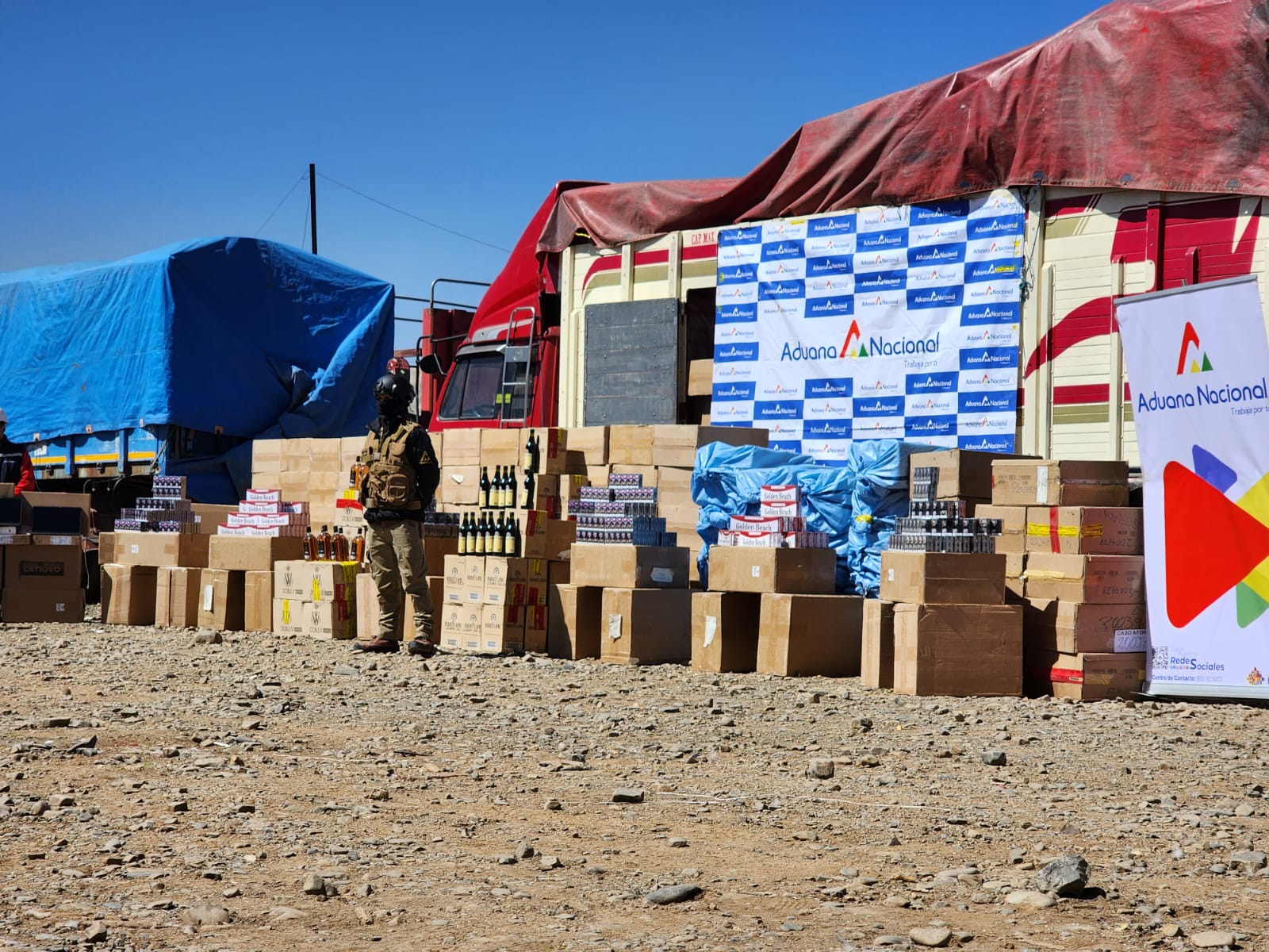 Aduana incauta mercancía de contrabando por Bs 345.000 en La Paz