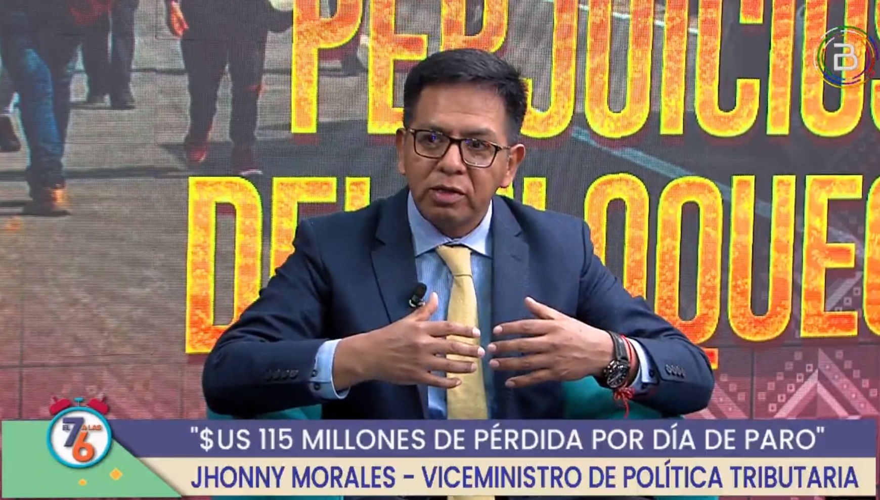 Paro convocado por dirigencia paralela de la CSUTCB generará un daño económico de $us 115 millones por día 