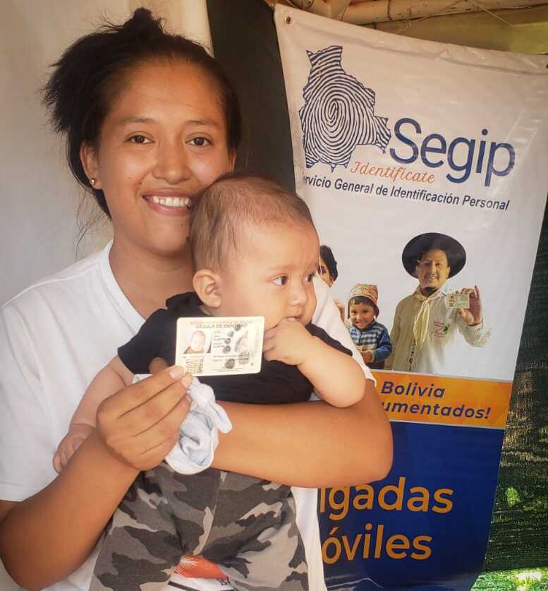 Beneficiarios del Bono Juana Azurduy. Foto: Programa Bono Juana Azurduy.