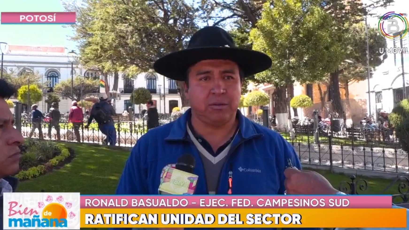 Campesinos de Potosí respaldan a Quispe y rechazan bloqueo convocado por la dirigencia paralela a la CSUTCB