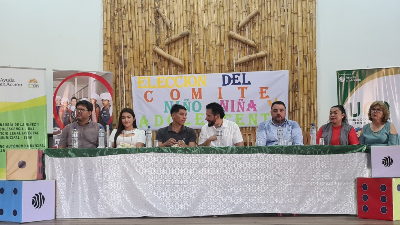 TED Beni capacita y acompaña elección del Comité Departamental Niña, Niño y Adolescente