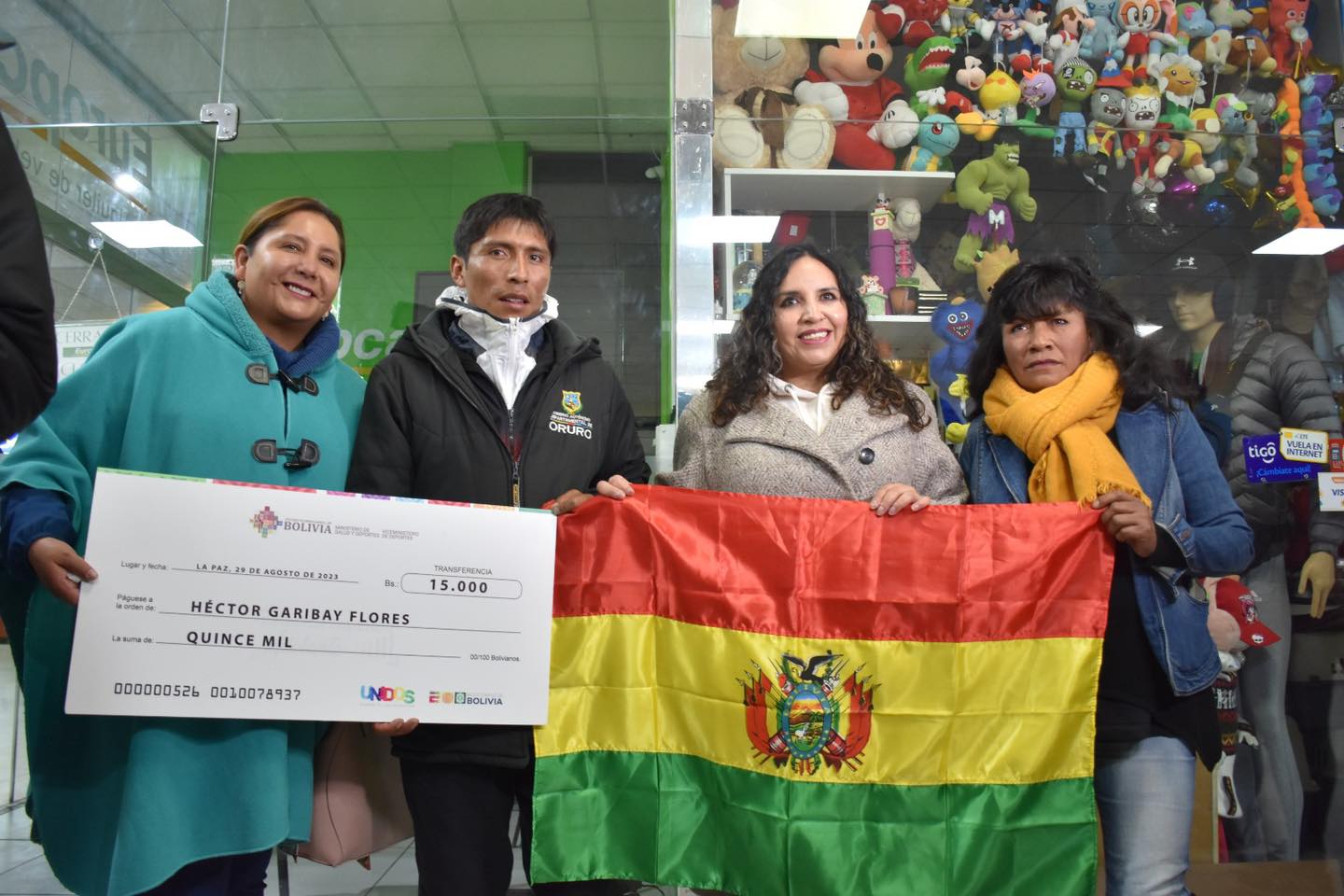 Garibay recibe incentivo económico del Gobierno, volverá a formar parte del programa Tunkas