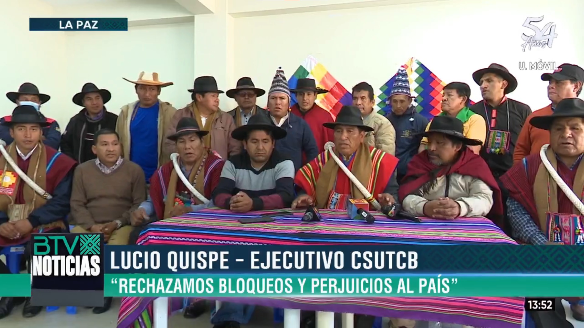 CSUTCB instruye a sus bases no bloquear y pide identificar a quienes vayan en contra de las decisiones orgánicas