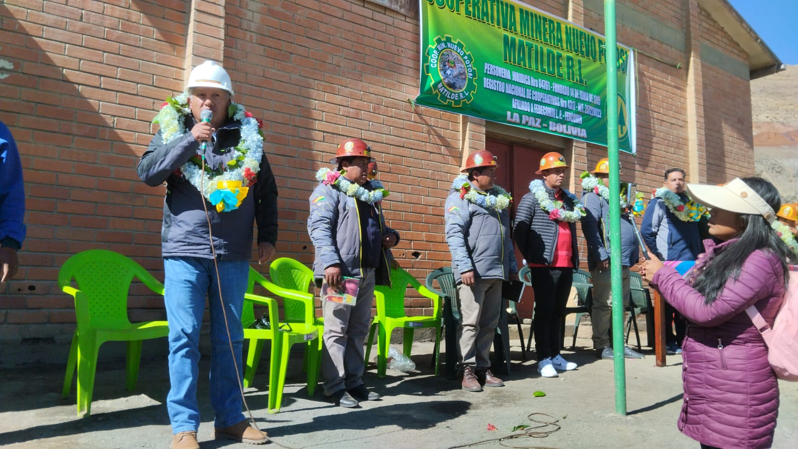 Comibol otorga a la Cooperativa Nuevo Potosí Matilde áreas de trabajo minero en Carabuco