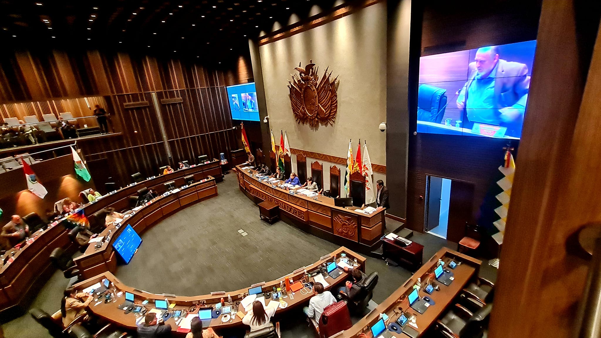 MAS, CC y Creemos en el Senado forman “mesa de consenso” para viabilizar una ley que garantice las judiciales