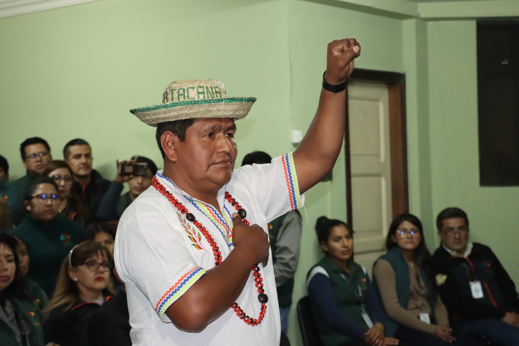 Posesionan a Johnson Jiménez Cobo como nuevo director ejecutivo del Sernap