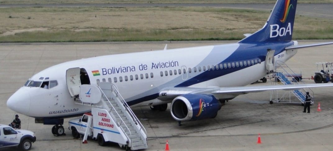 Aerolínea BoA alcanza una cuota de mercado de 83% con más de 3,6 millones de pasajeros