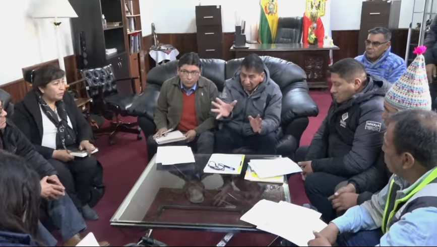 Autoridades nacionales y departamentales de Potosí evalúan acciones inmediatas para mitigar la escasez de agua