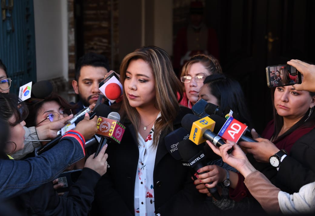 Viceministra Alcón califica de exabrupto advertencia de diputado en contra del presidente Arce