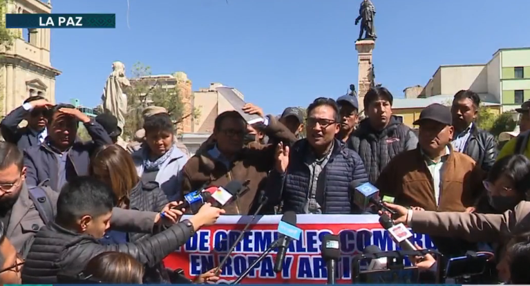 Gremiales "Wiñay Pacha" de El Alto rechazan anteproyecto de Ley 144 para las Judiciales