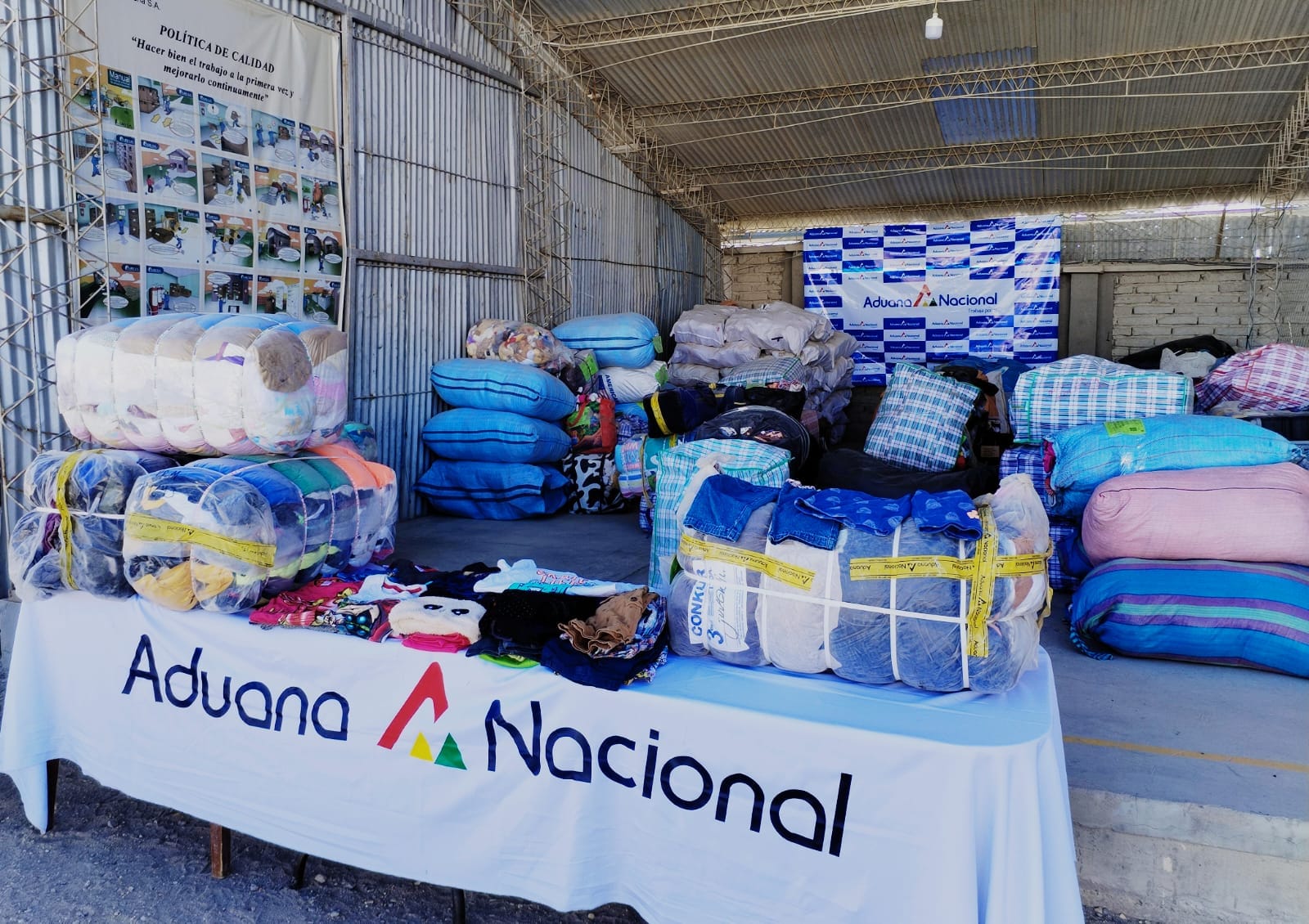 Aduana dispone 156 toneladas de mercancía comisada para subastas electrónica y ecológica