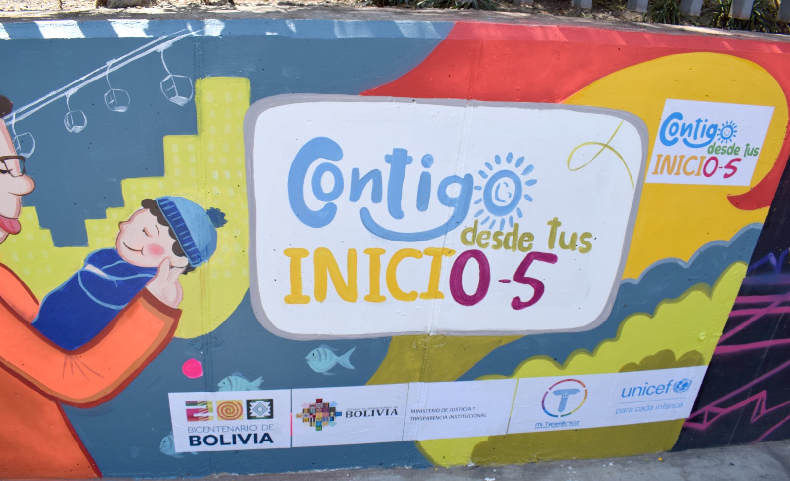 Mi Teleférico se une a la política gubernamental “Contigo desde tus inici0-5”