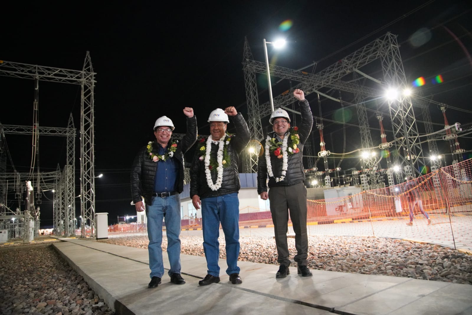 En Cochabamba inauguran línea de transmisión eléctrica de Bs 1.385 millones que aporta y fortalece el SIN