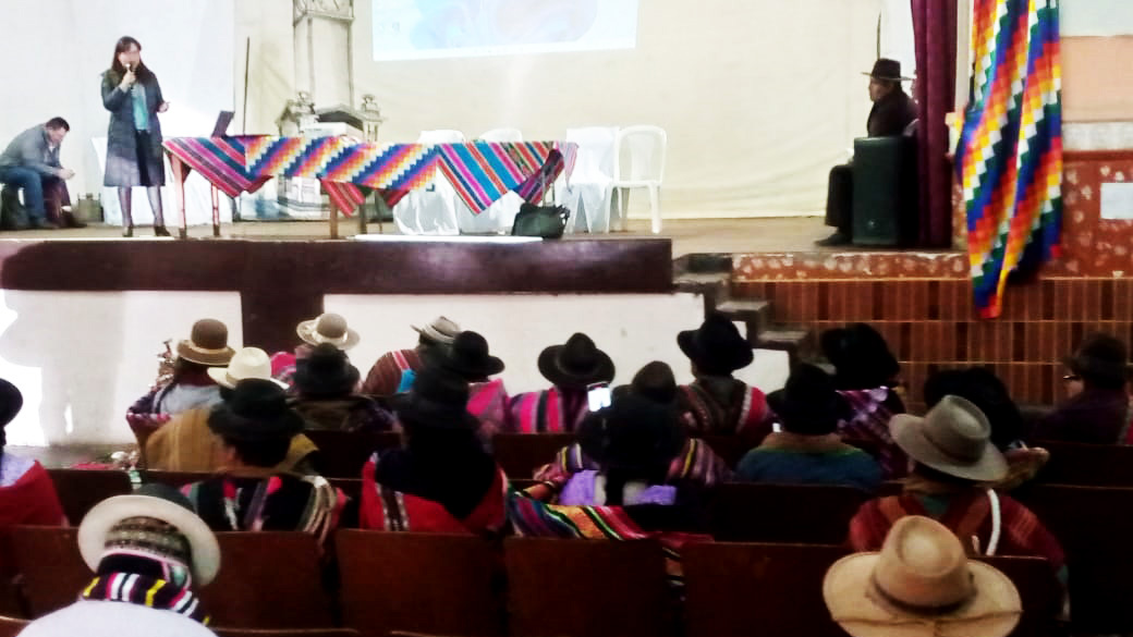 Tribunal Electoral socializa consulta previa con pueblos indígenas de Potosí