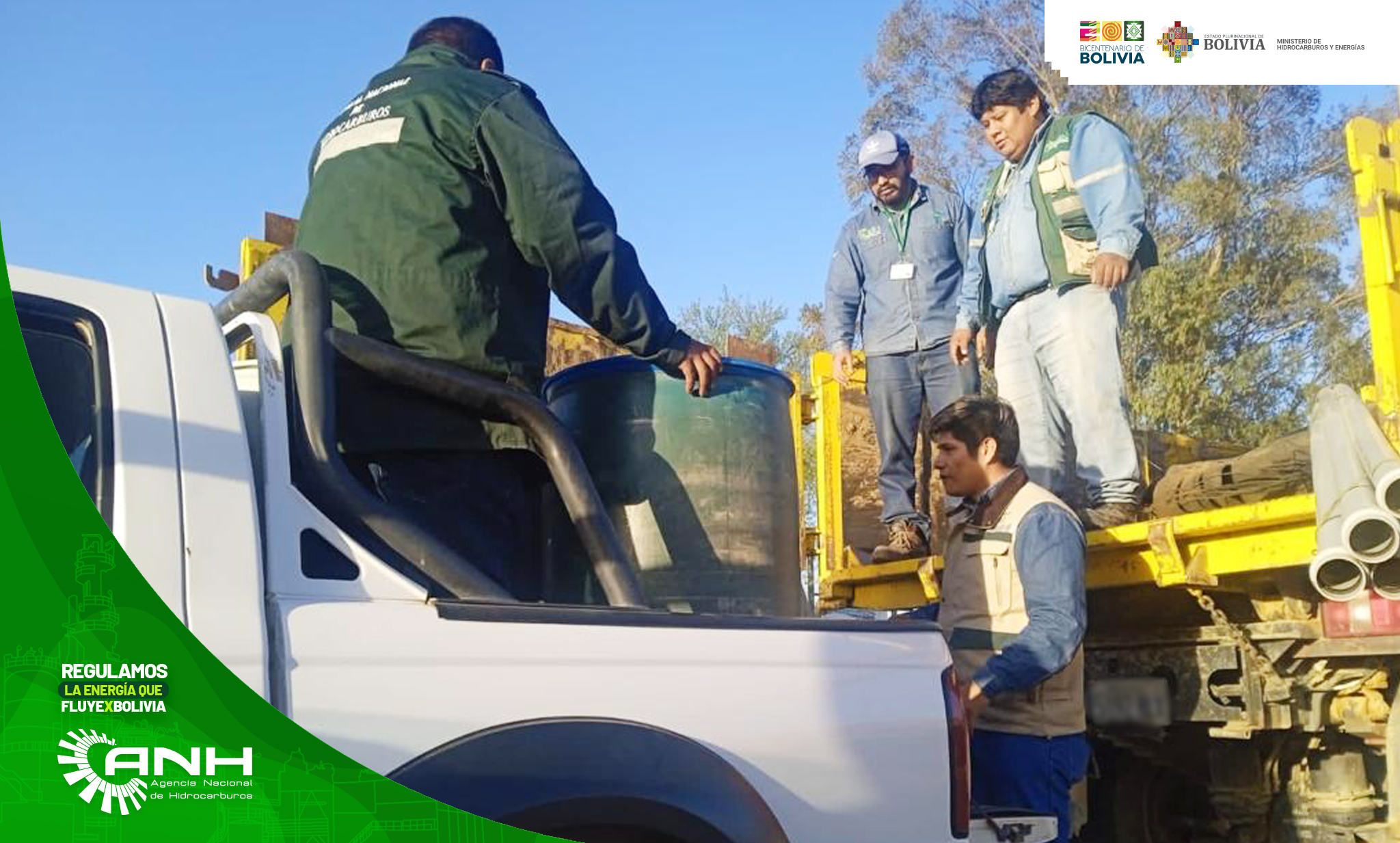 ANH incauta en Tarija 1.500 litros de combustibles que presuntamente eran destinados a actividades ilícitas