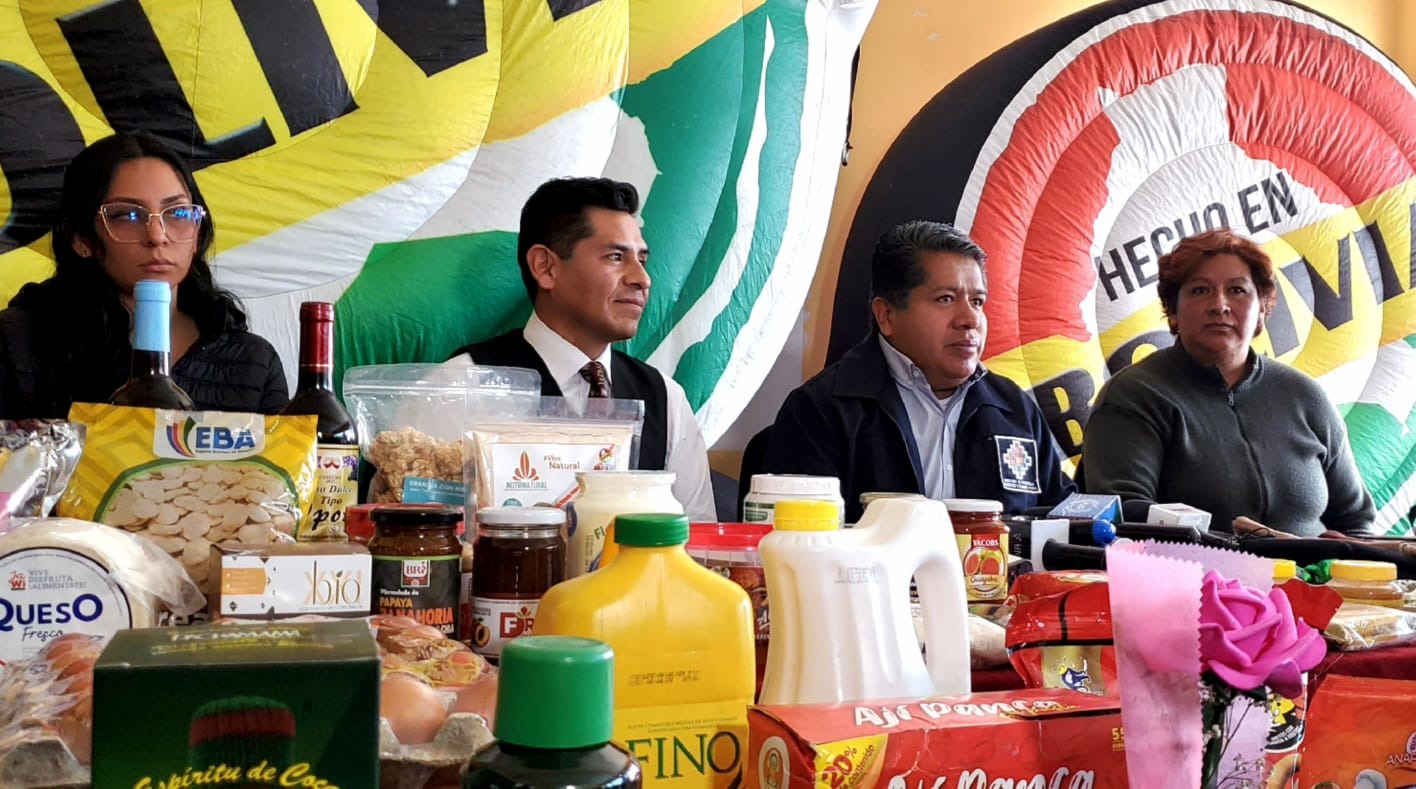 Más de 300 pymes ofertarán variedad de productos en la Feria “Hecho en Bolivia” de El Alto 