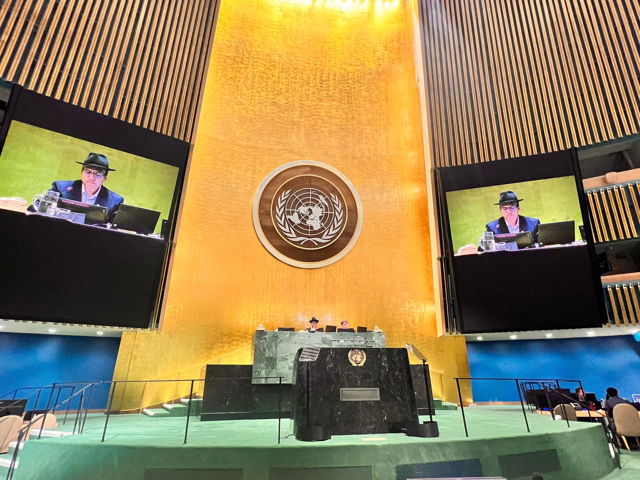 Bolivia ocupa vicepresidencia del 78º período de sesiones de la Asamblea General de NNUU