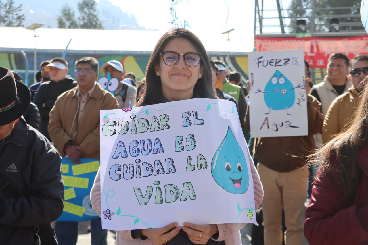 Anuncian concurso nacional “Jóvenes unidos por el agua” para hacer un uso eficiente del líquido vital