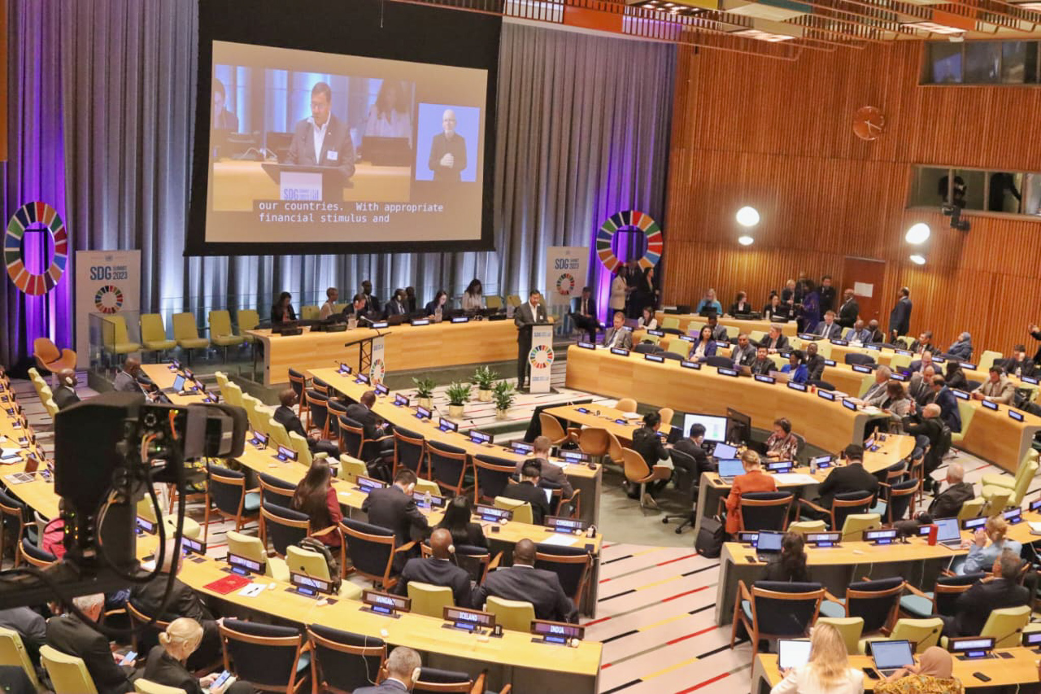 Bolivia se compromete a cumplir los Objetivos del Mileno y demanda apoyo financiero y transferencia tecnológica