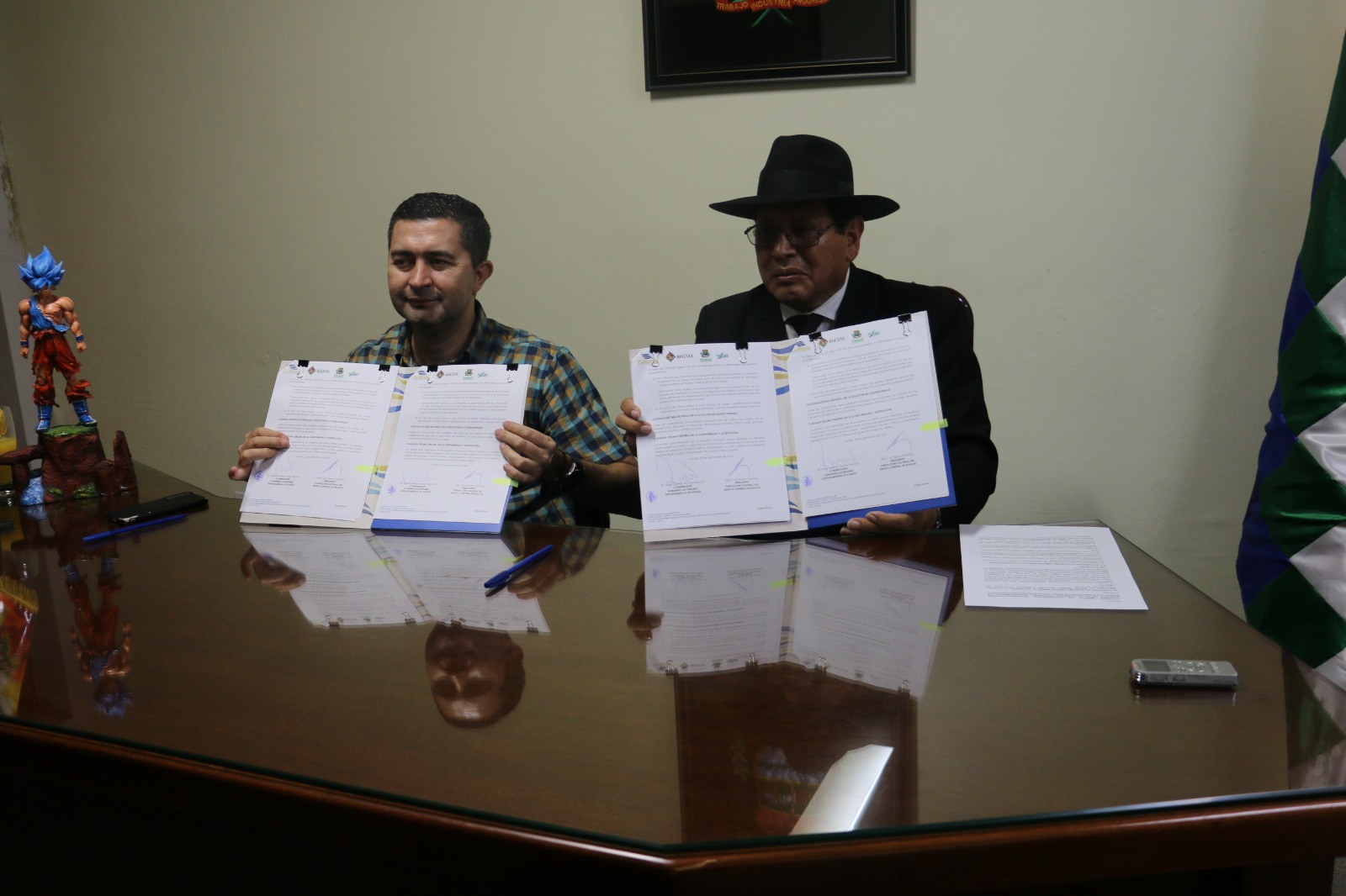 Fundación del BCB y Gobernación de Pando acuerdan fortalecer la cultura 