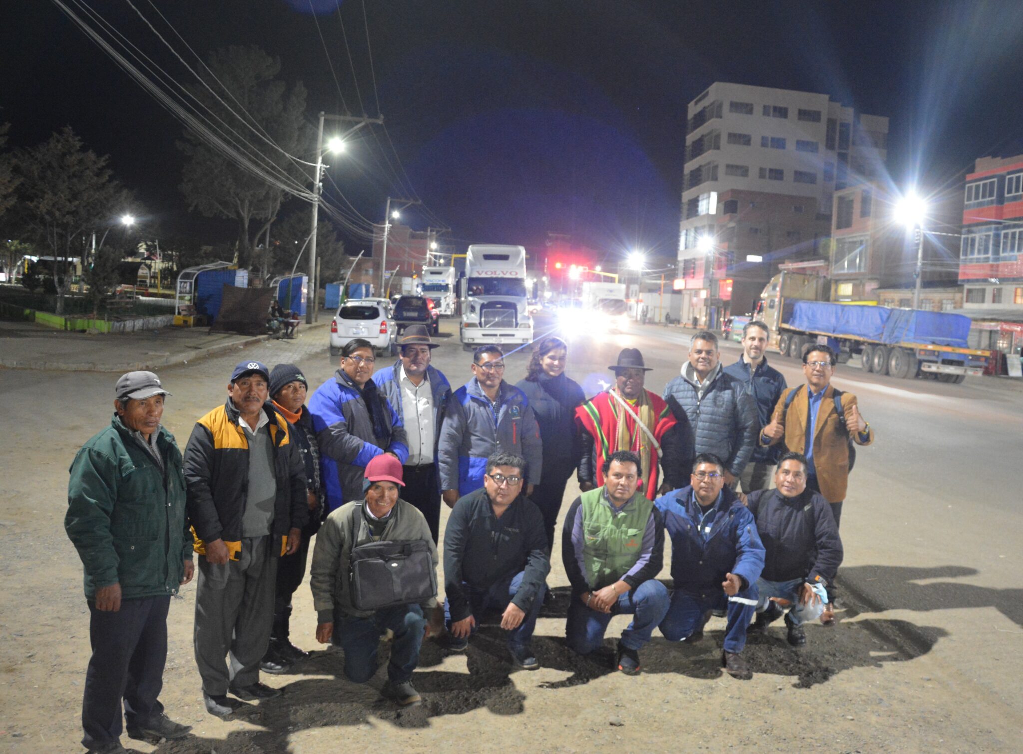 Gobierno y Naciones Unidas verifican avances de proyectos de alumbrado público con luminarias LED