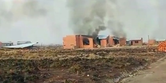 Identifican a tres presuntas organizaciones criminales involucradas en avasallamientos y capturan a cinco personas en El Alto