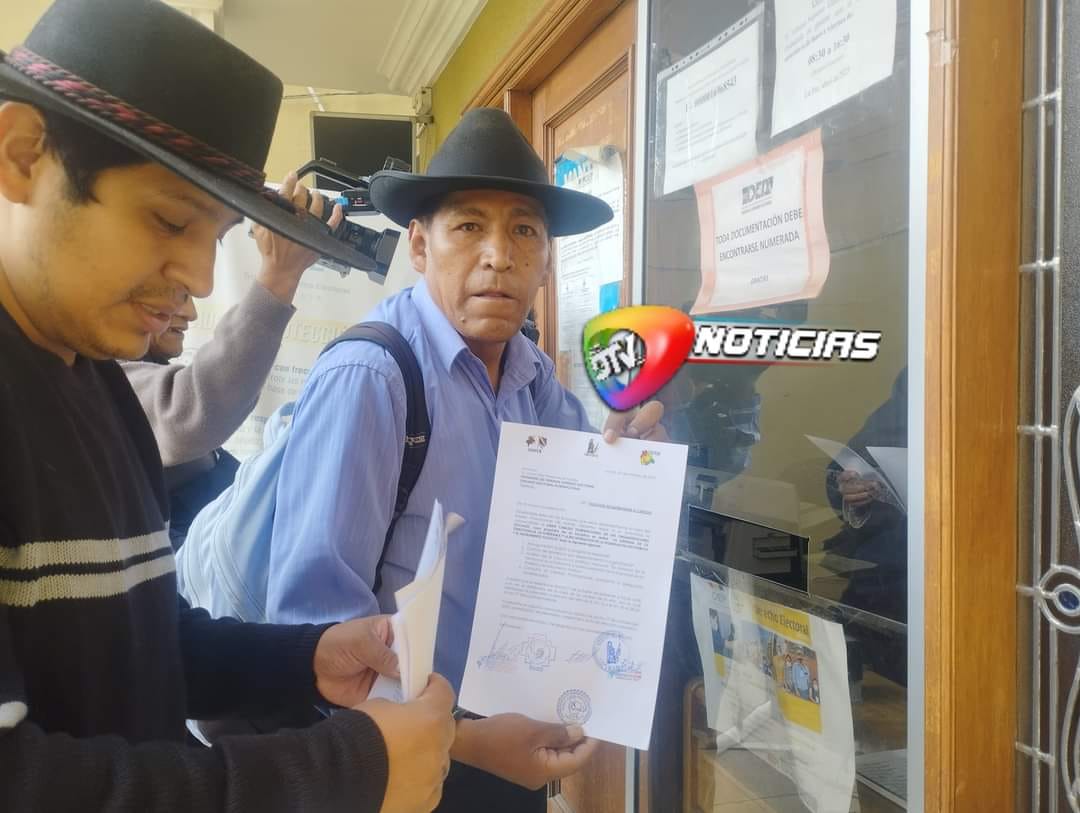 Pacto de Unidad solicita oficialmente al TSE supervisar y acompañar cabildo del 17 de octubre