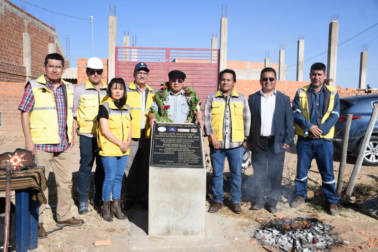 Invierten Bs 89,8 millones en el nuevo edificio del Archivo y Biblioteca Nacionales de Bolivia, será inaugurado en 2025