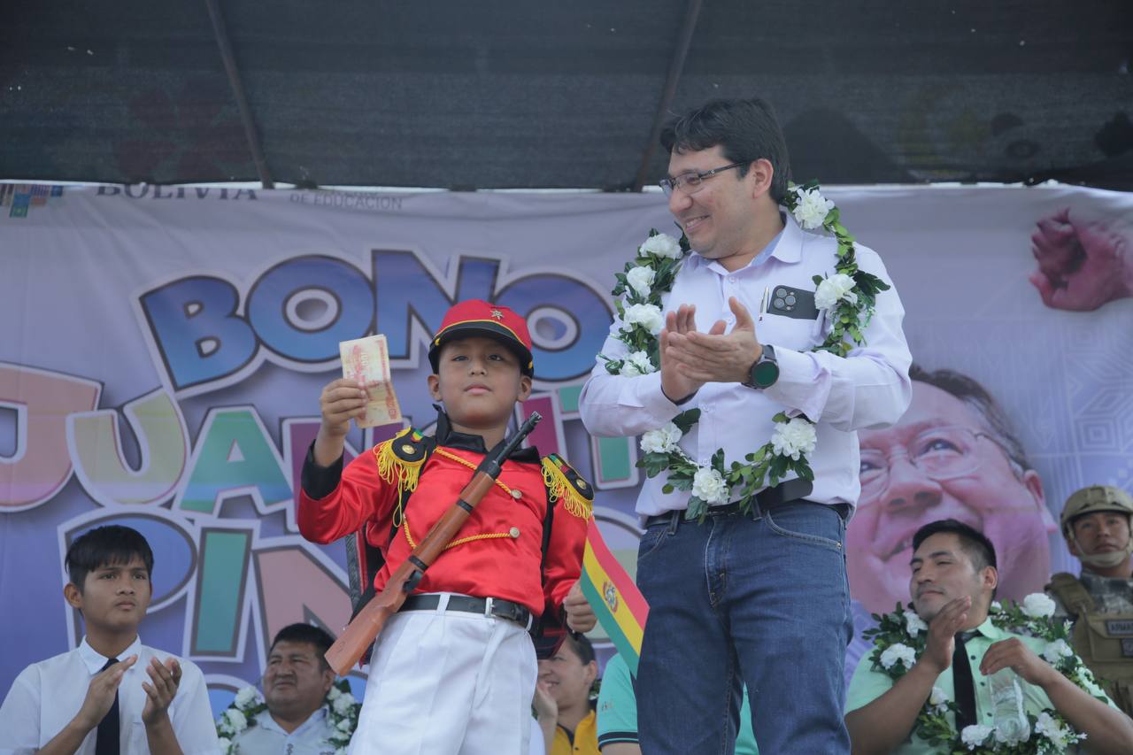 Sector energético aporta más de Bs 280 millones al Bono Juancito Pinto