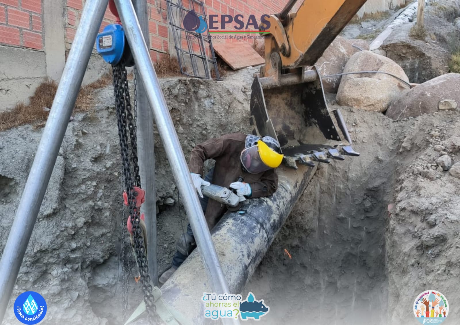 La Paz: Epsas anuncia corte de agua en la Periférica por trabajos de mantenimiento