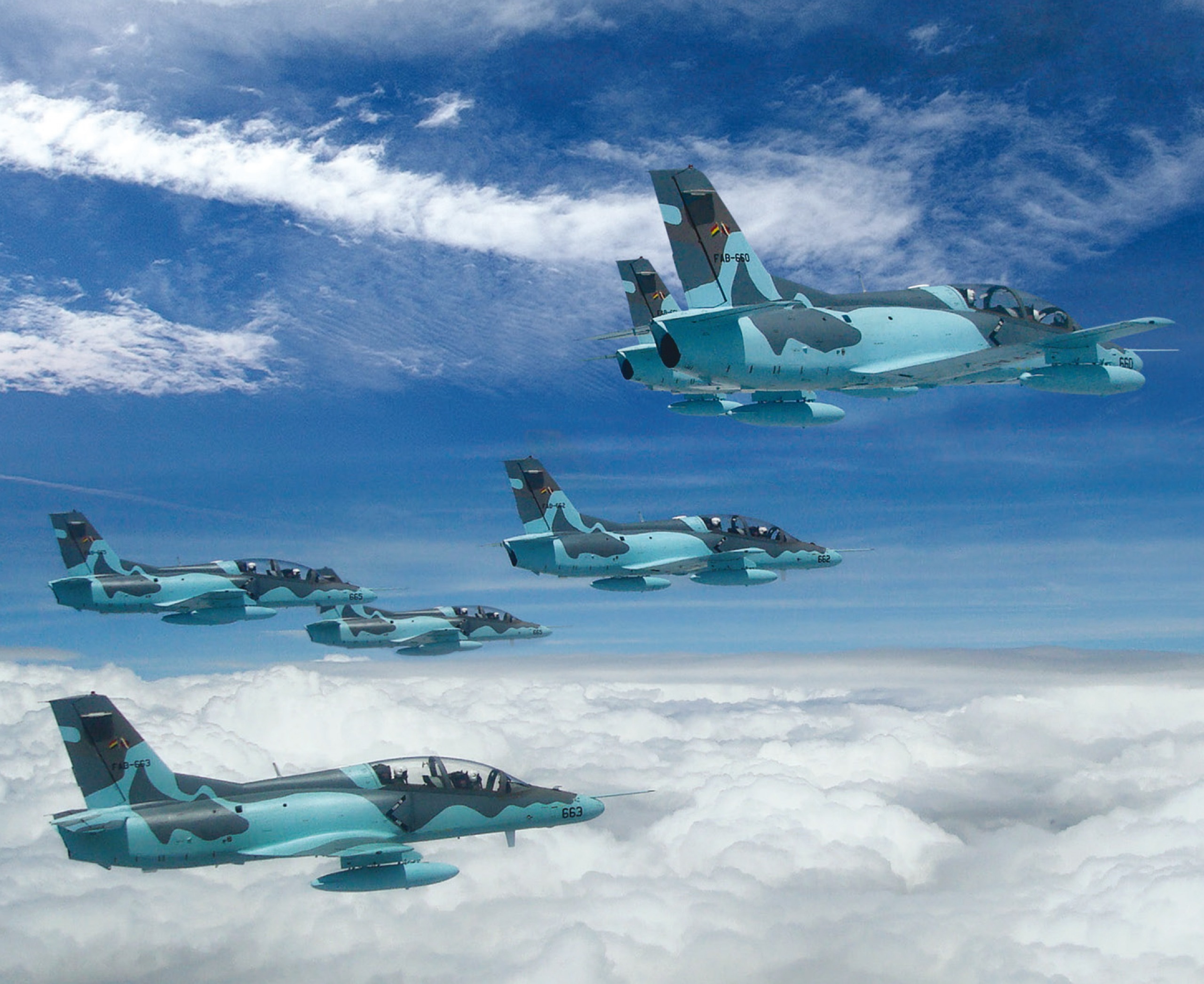 La FAB celebra el centenario de la Aviación Militar Boliviana