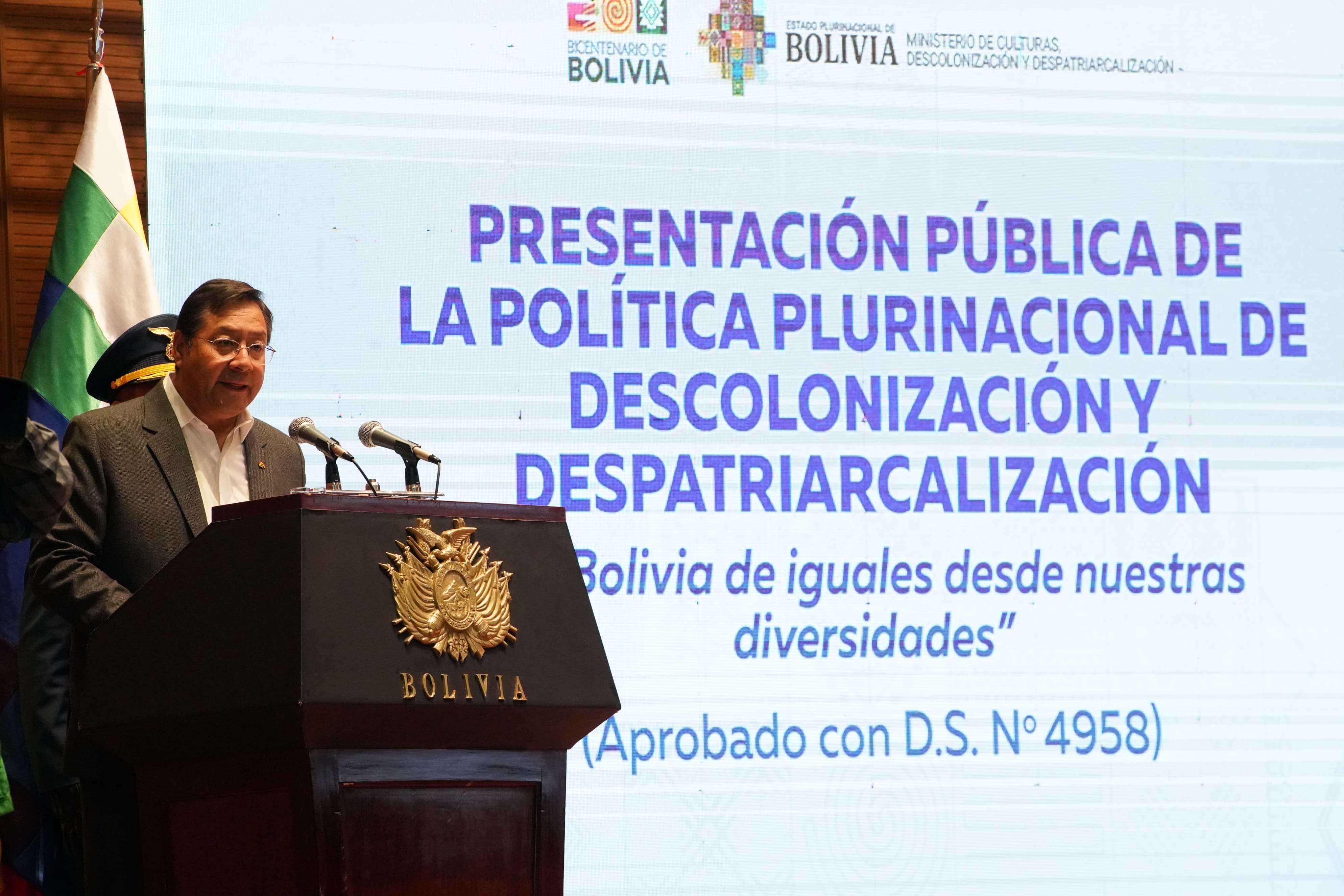 Presentan política para profundizar procesos de descolonización y despatriarcalización en Bolivia