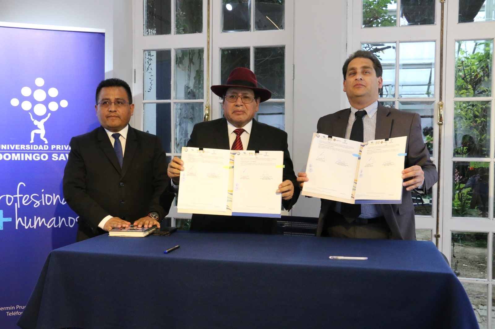 Fundación Cultural del BCB y la Universidad Privada Domingo Savio promoverán pasantías y trabajos de grado